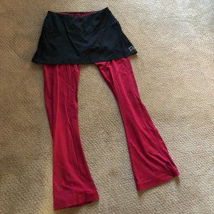 Skirt Sports Running Skirt with Attached Pants